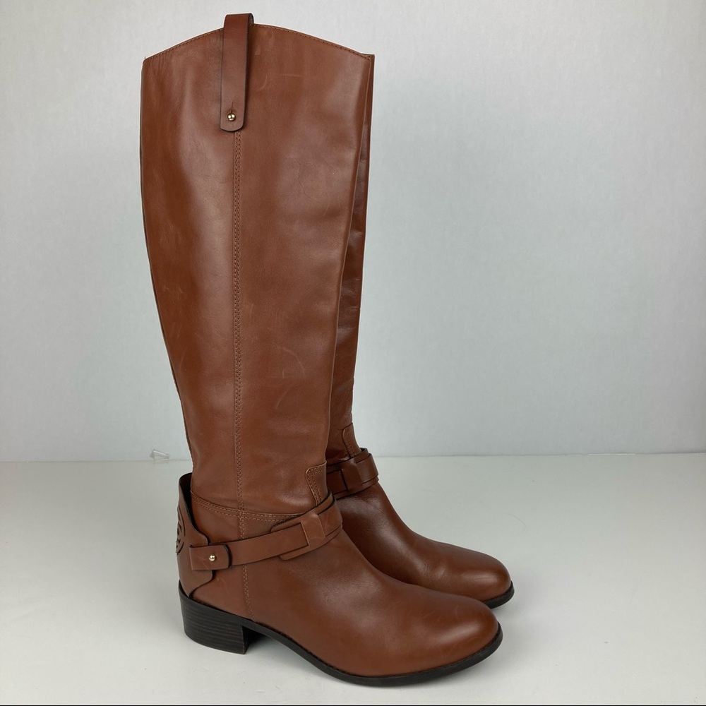 Franco Fortini campbell  brown leather riding boots